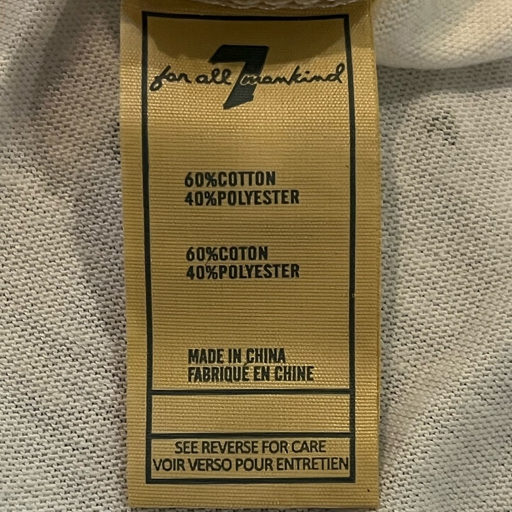 NWT 7 For All Mankind • Hearts Ruffle Footie One Piece - 6-9 mos - Picture 6 of 8